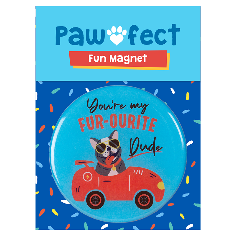 Dog Paw Magnets 'You Had Me At Woof' - For Cars, Trucks, Fridges
