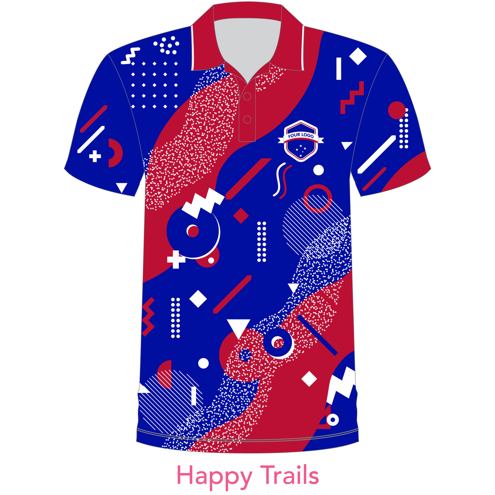 Customised Shirt - Happy Trails