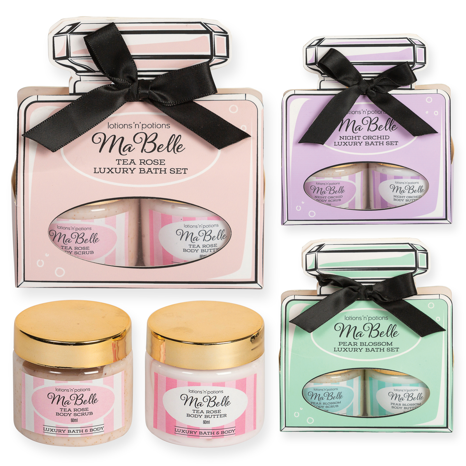 Body Butter & Body Scrub Pack - Pack of 6 ($4.40 ea)