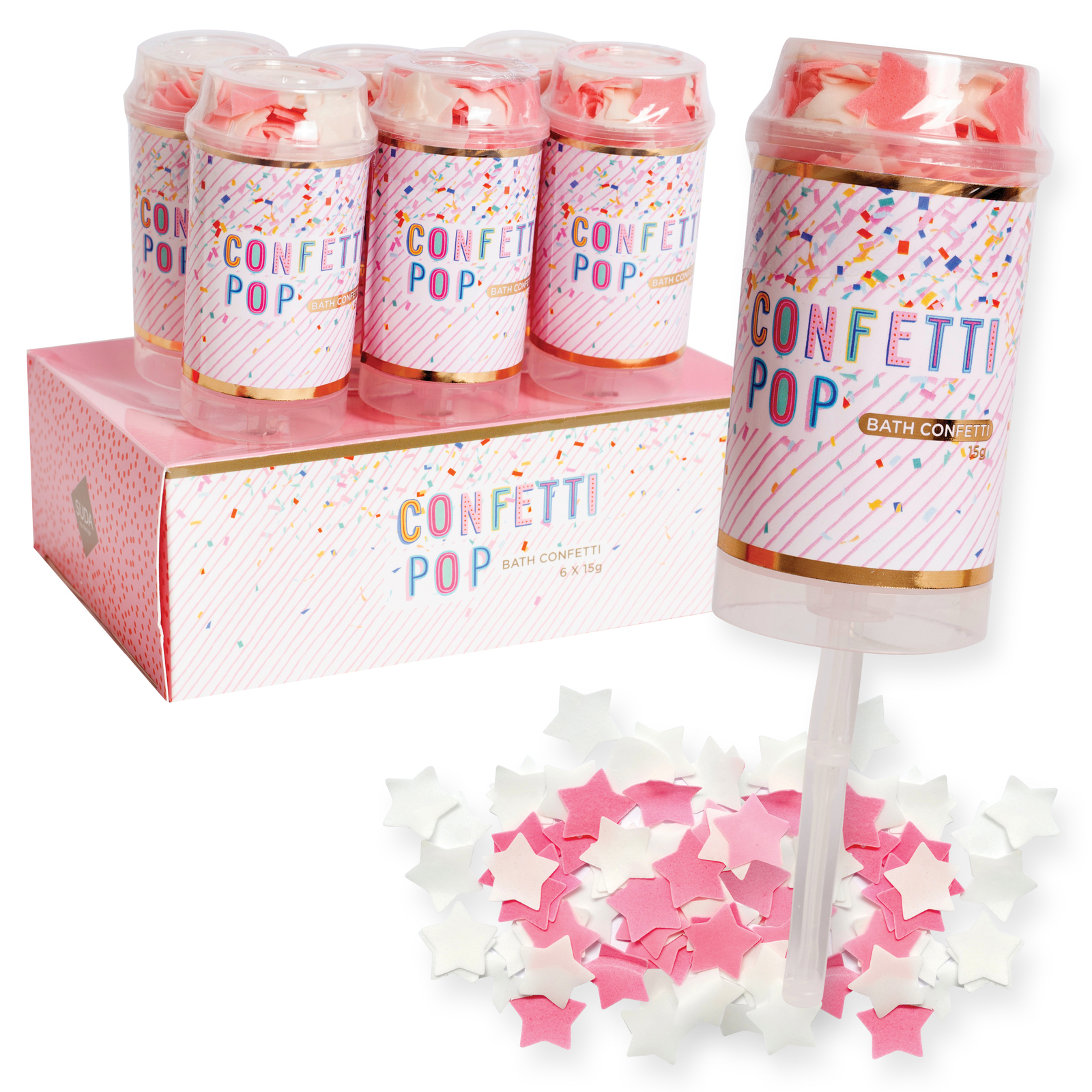 New Confetti Pop - Pack of 6 ($1.80 ea)