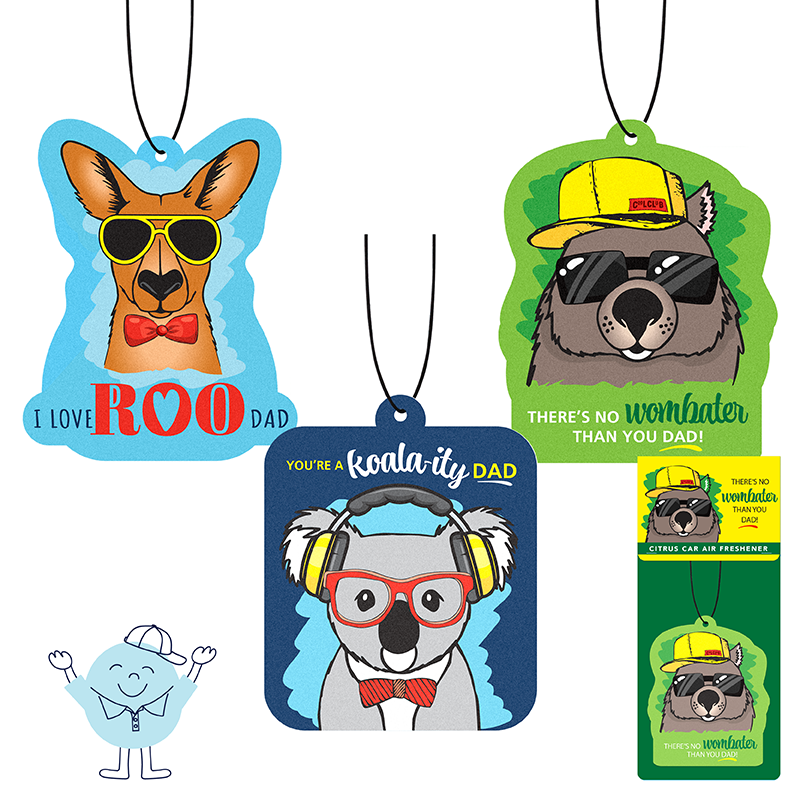 Aussie Animals Car Air Freshener - Pack of 12 ($1.00 ea)