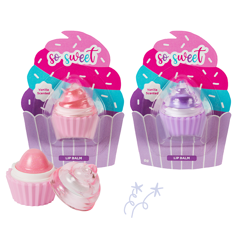 Cupcake Hydrating Lip Balm - Pack of 24 ($2.25ea)