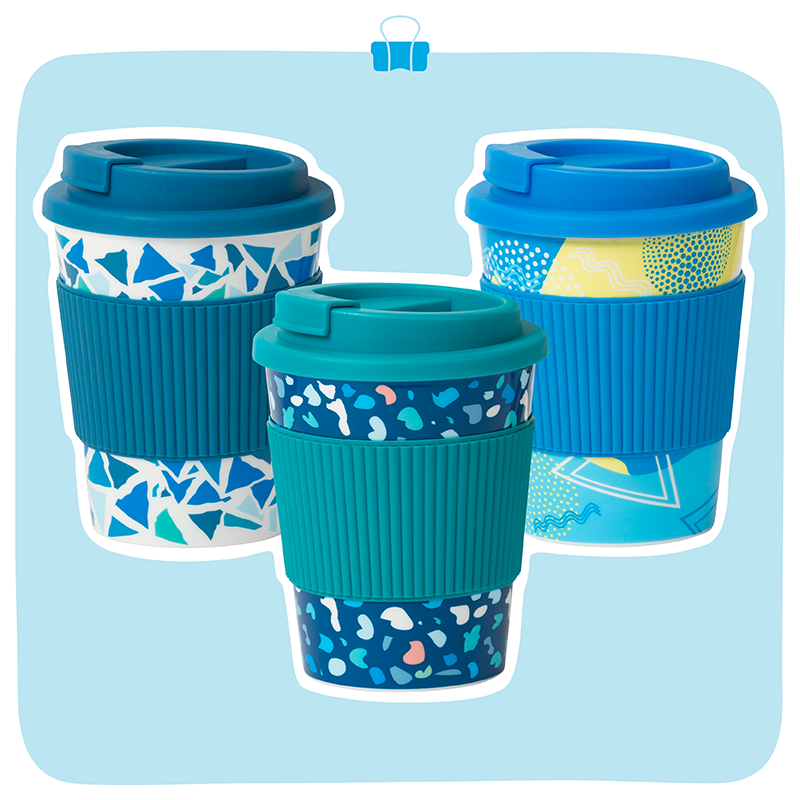 Eco Thermal Travel Mug With Silicone Band
