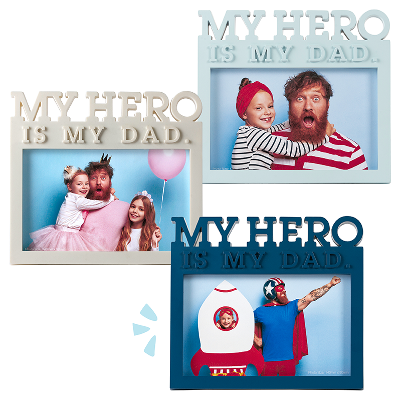 Hero Dad Photo Frame