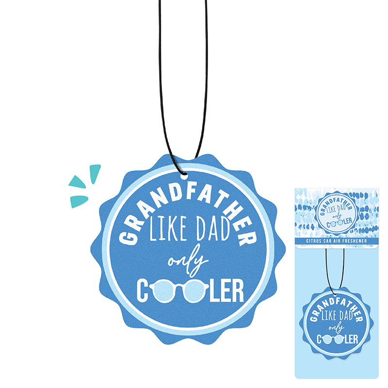 Cool Grandfather Car Air Freshener - Pack of 12 ($1.00 ea)