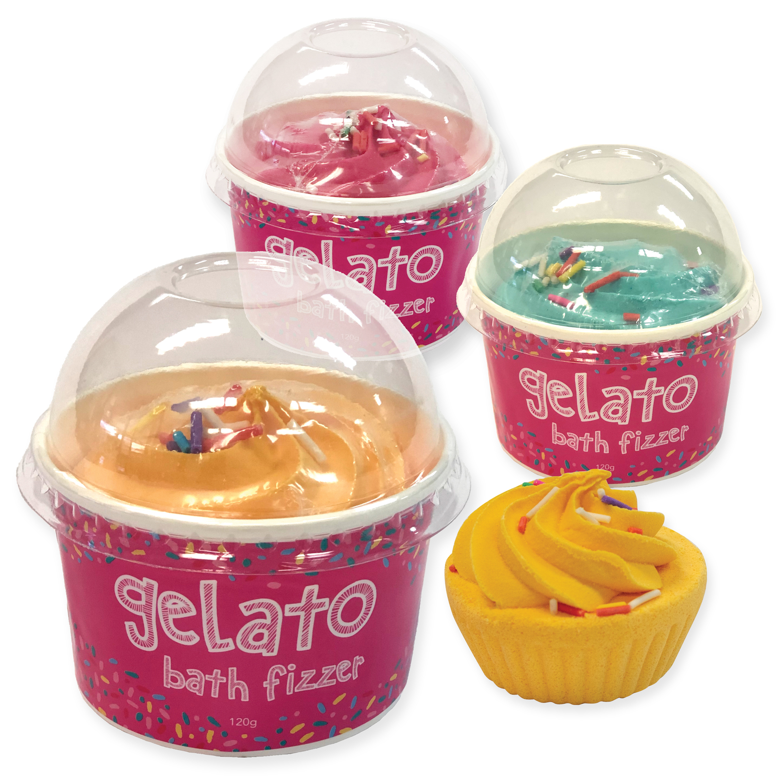 Gelato Bath Fizzer - Pack of 12 ($2.20 ea)