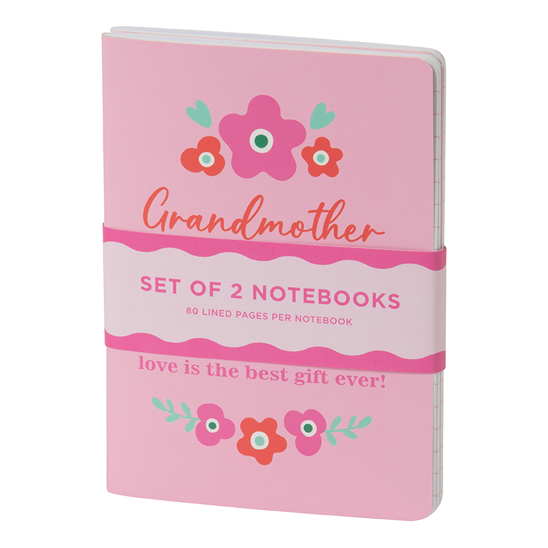 Grandmother A6 Notebooks Set Of 2