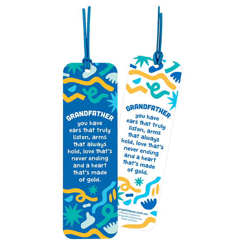 Grandfather Bookmark - Pack of 12 ($1.25ea)