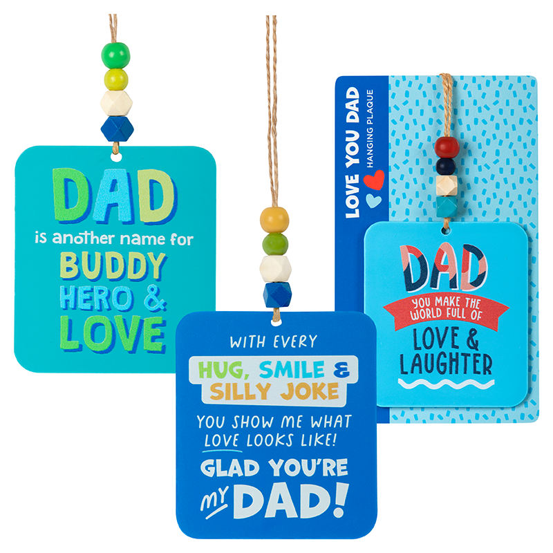 Loving Dad Hanging Plaque