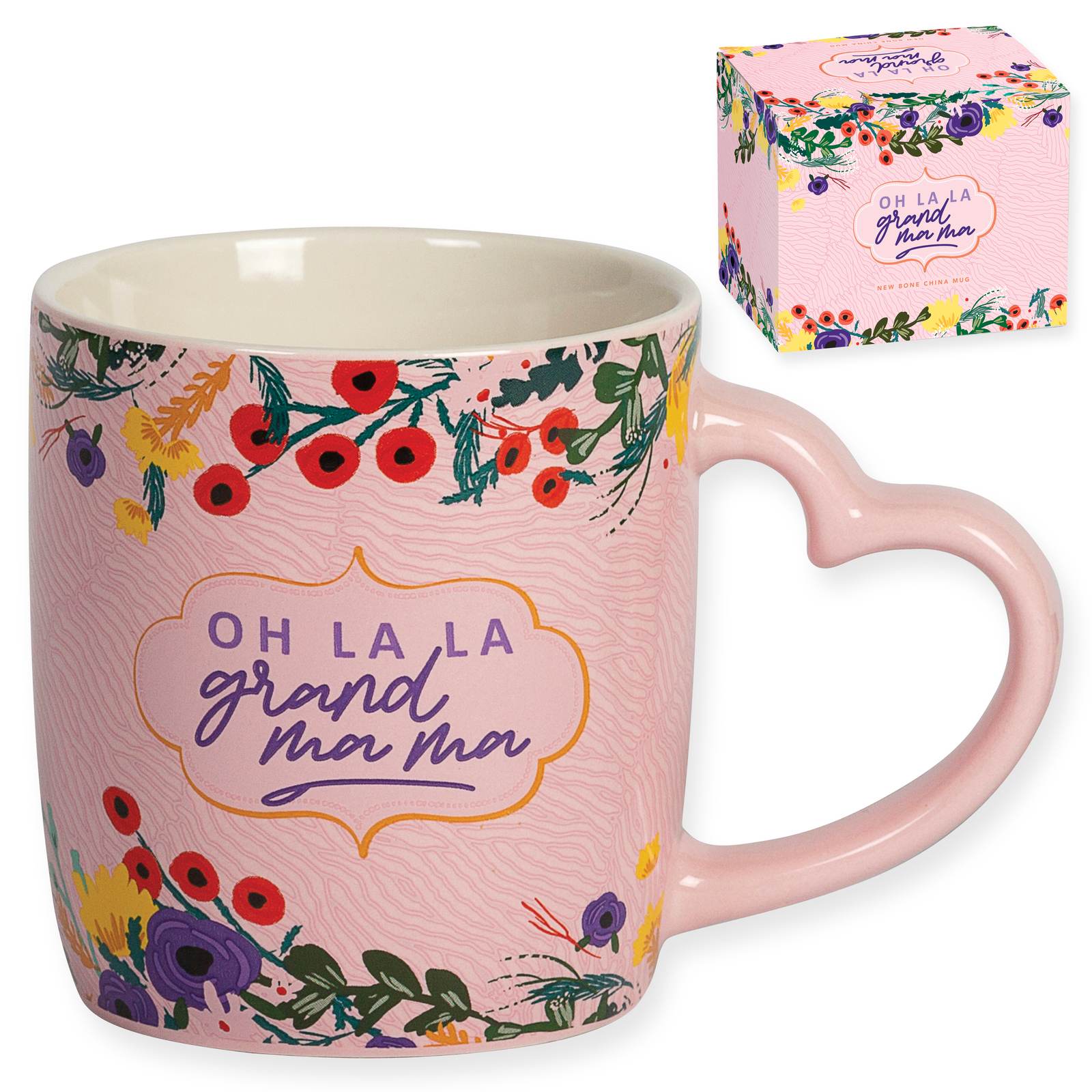 Grandmother Heart Mug