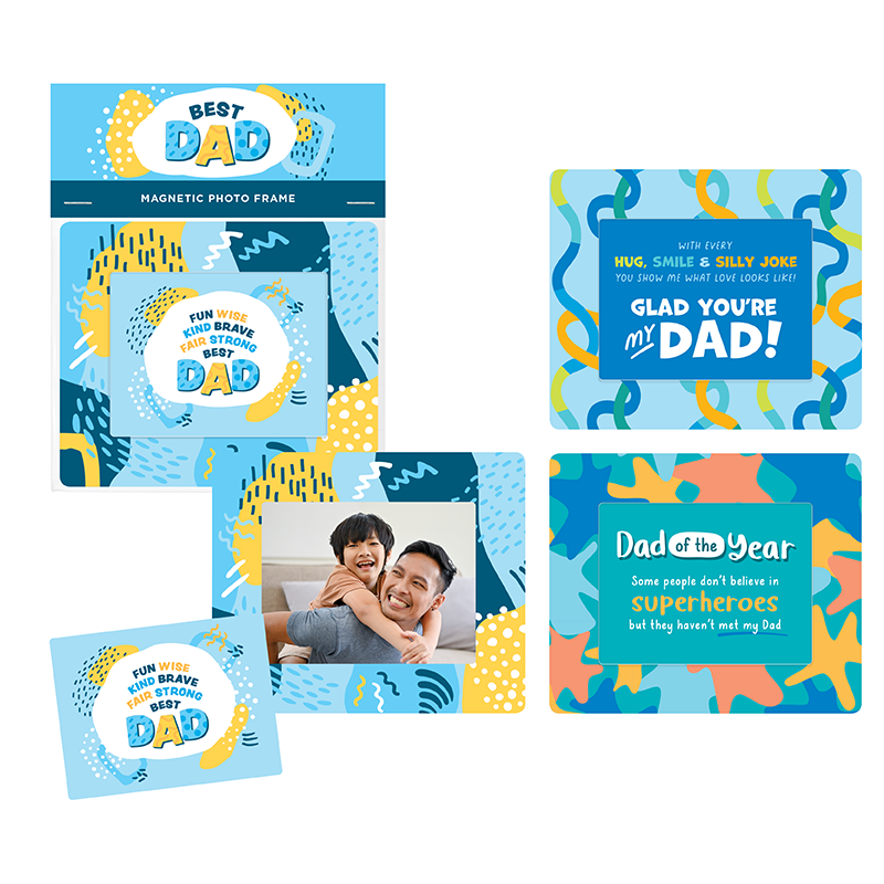 2 In 1 Magnetic Photo Frame 