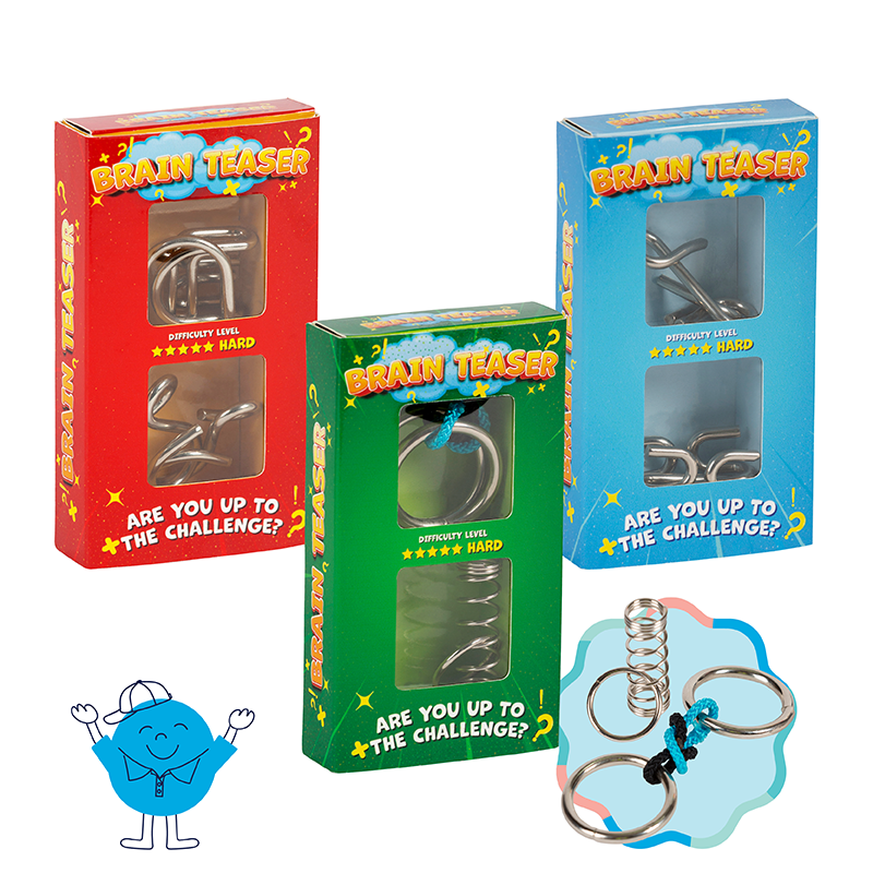 Metal Puzzle Set of 2