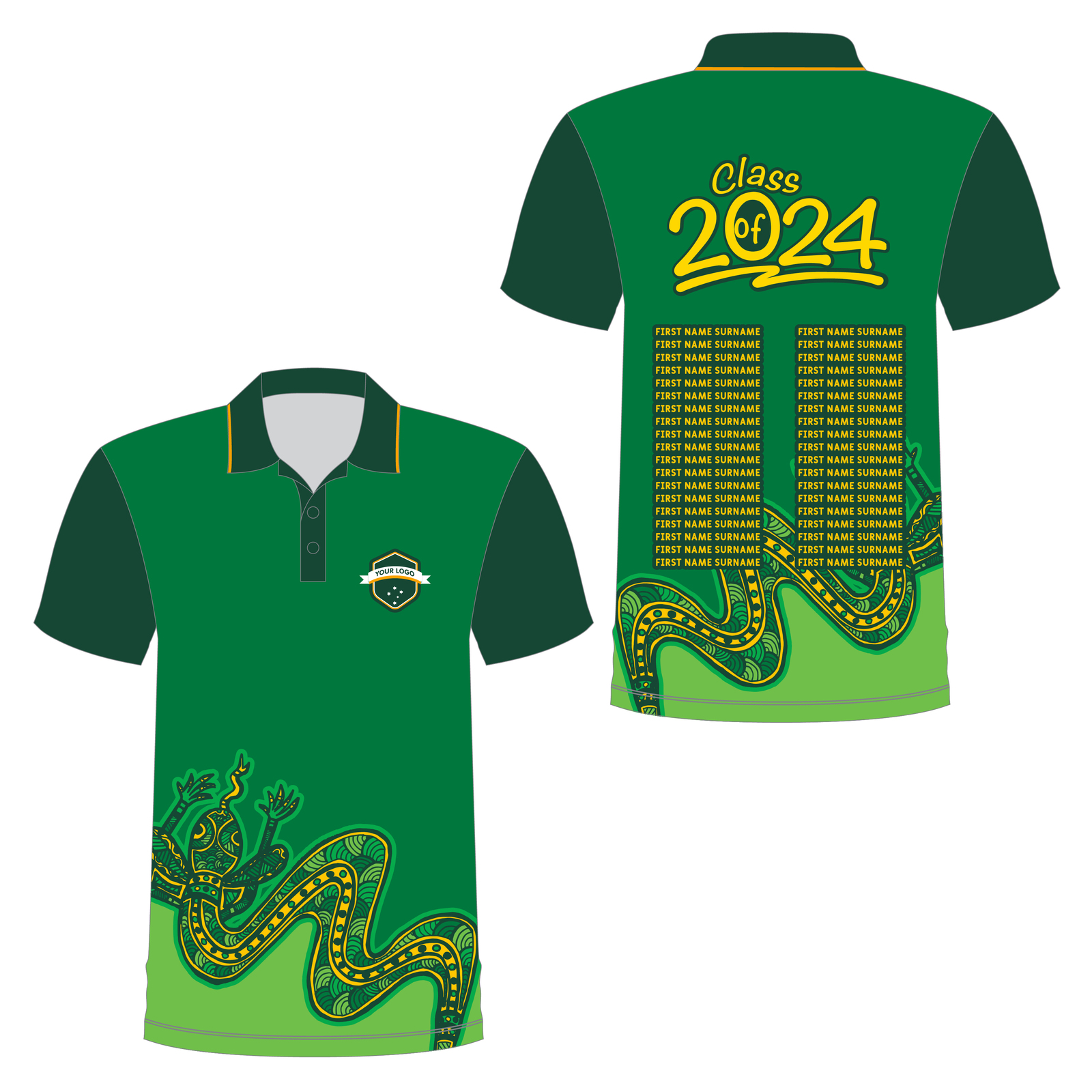 Customised Shirt - Rainbow Serpent