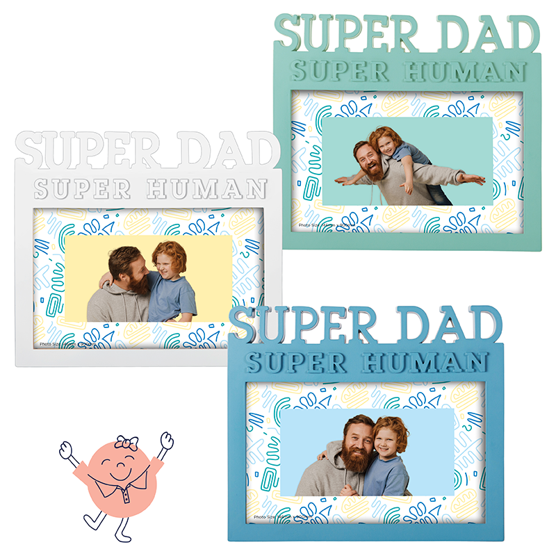 Super Dad Photo Frame