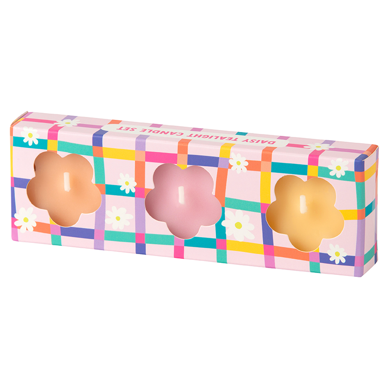 Daisy Tealight Candle Set
