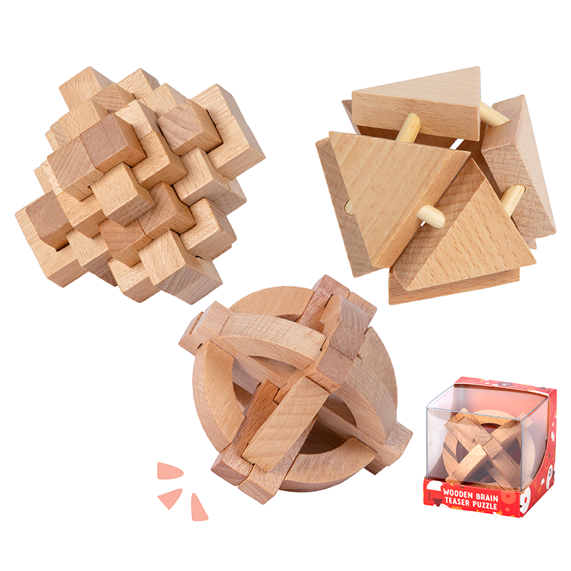 Wooden Brain Teaser Puzzle